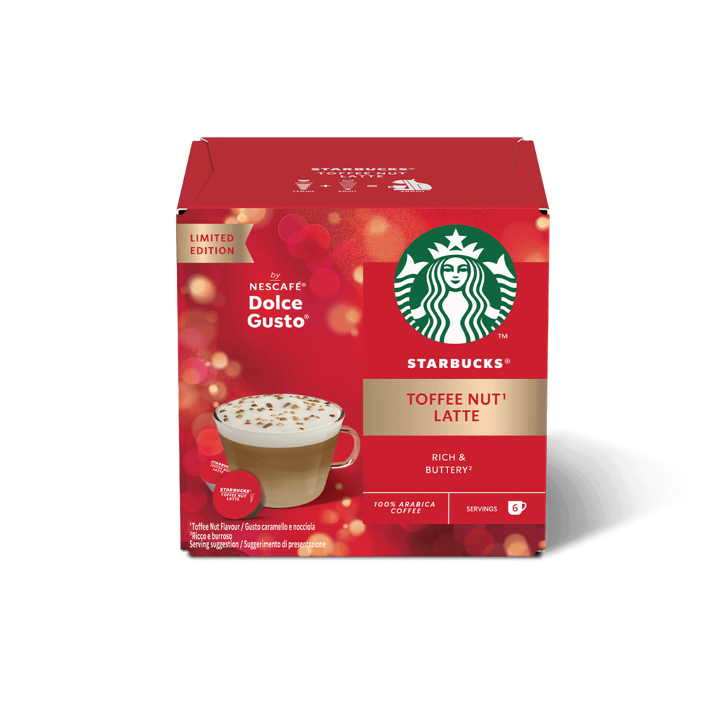 Caffe Latte by NescafÃ© Dolce Gusto Coffee Pods 12x6 Boxes 72 Capsules