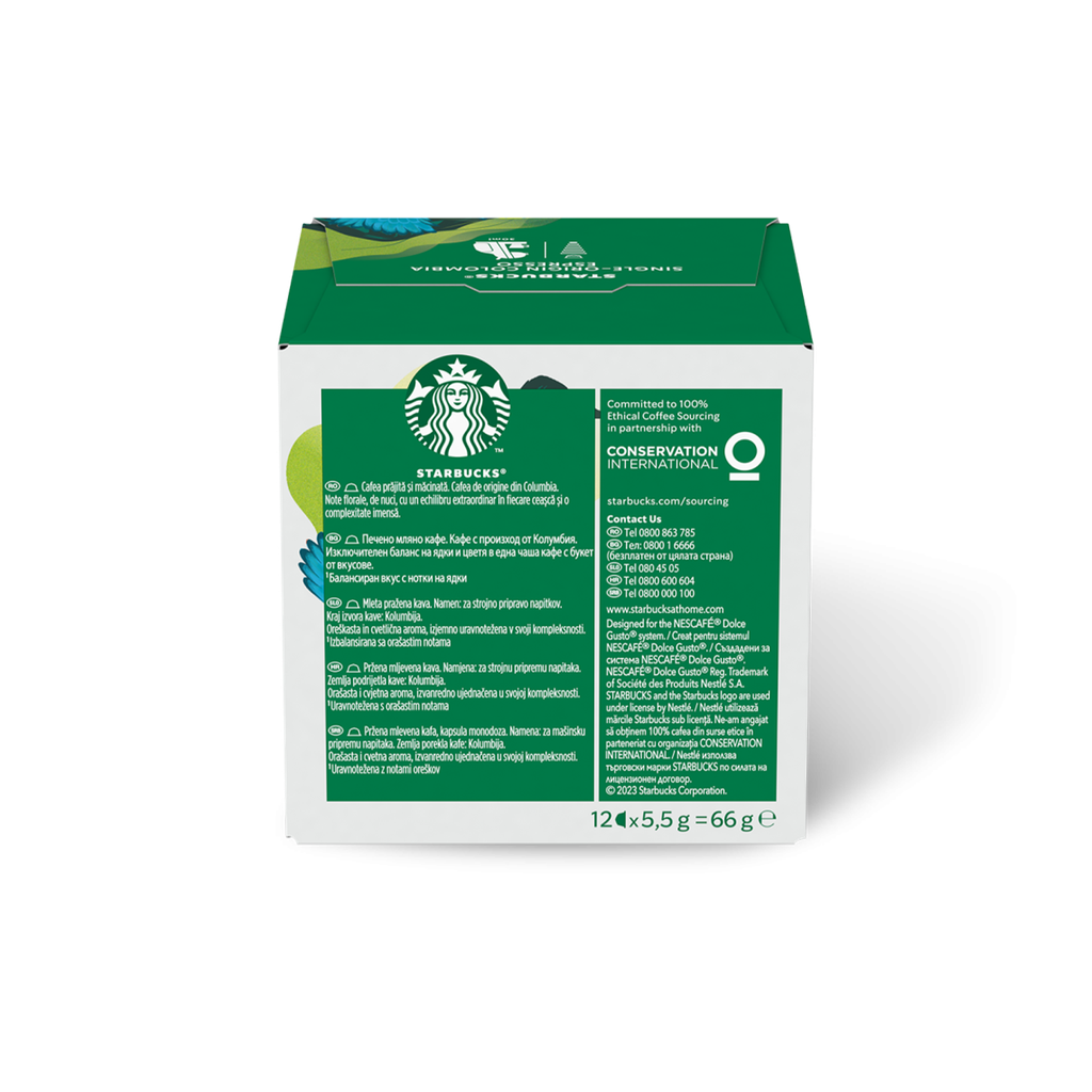 Coffee Capsules Starbucks "Caramel Macchiato" (for NESCAFÃ Dolce Gusto Coffee Machines), 6 + 6 Pcs.