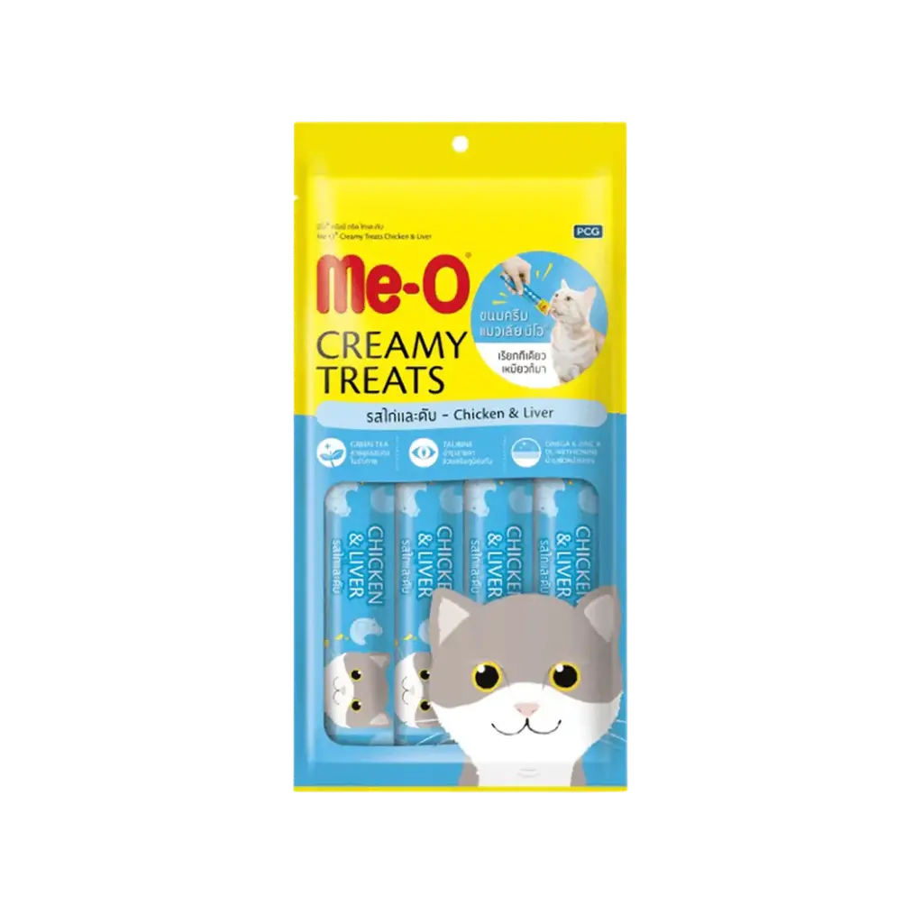 Me-O Chicken & Liver (Creamy Treats) 4X15G
