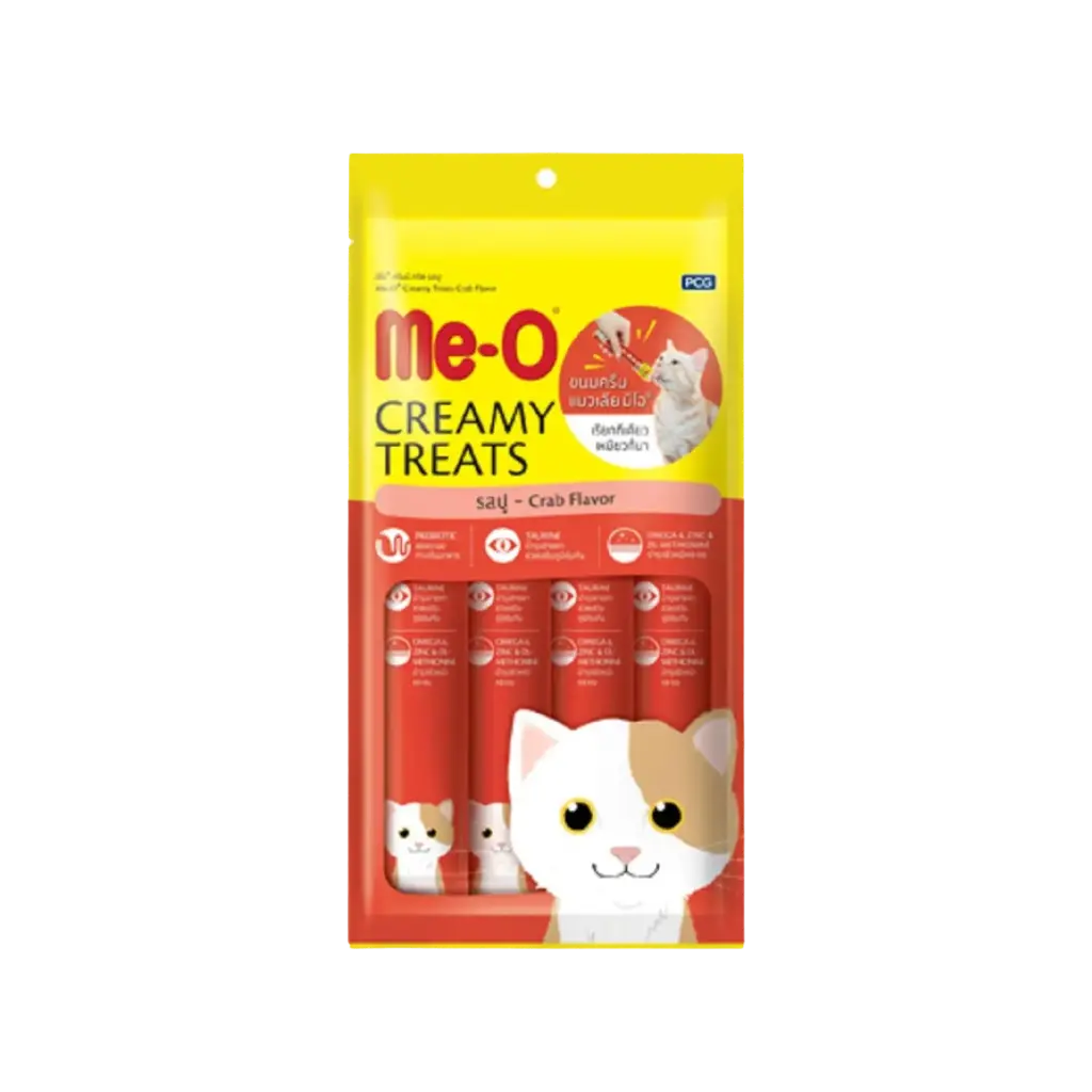 Me-O Crab (Creamy Treats) 4X15G