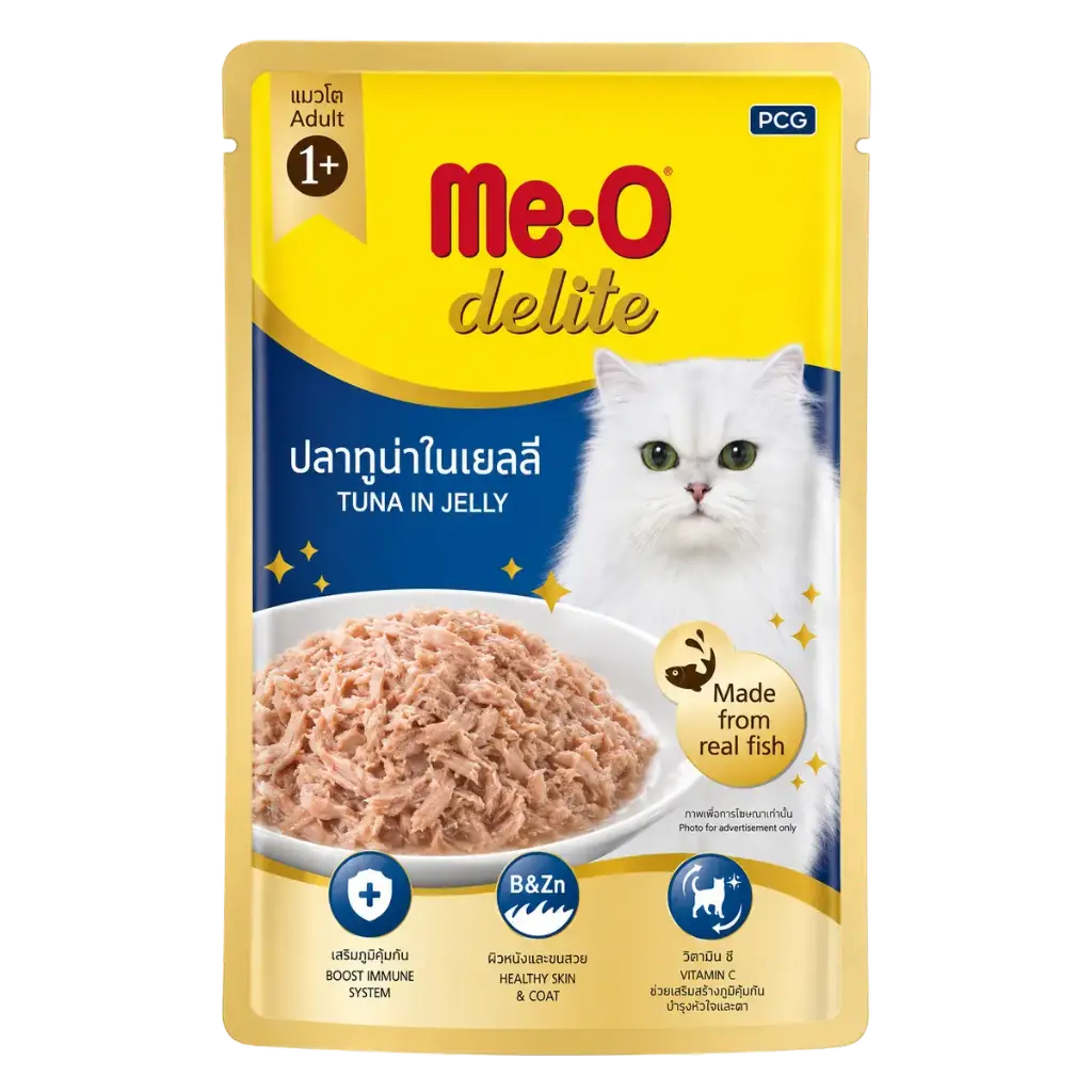 Me-O Delite Tuna In Jelly (Pouch) 70G
