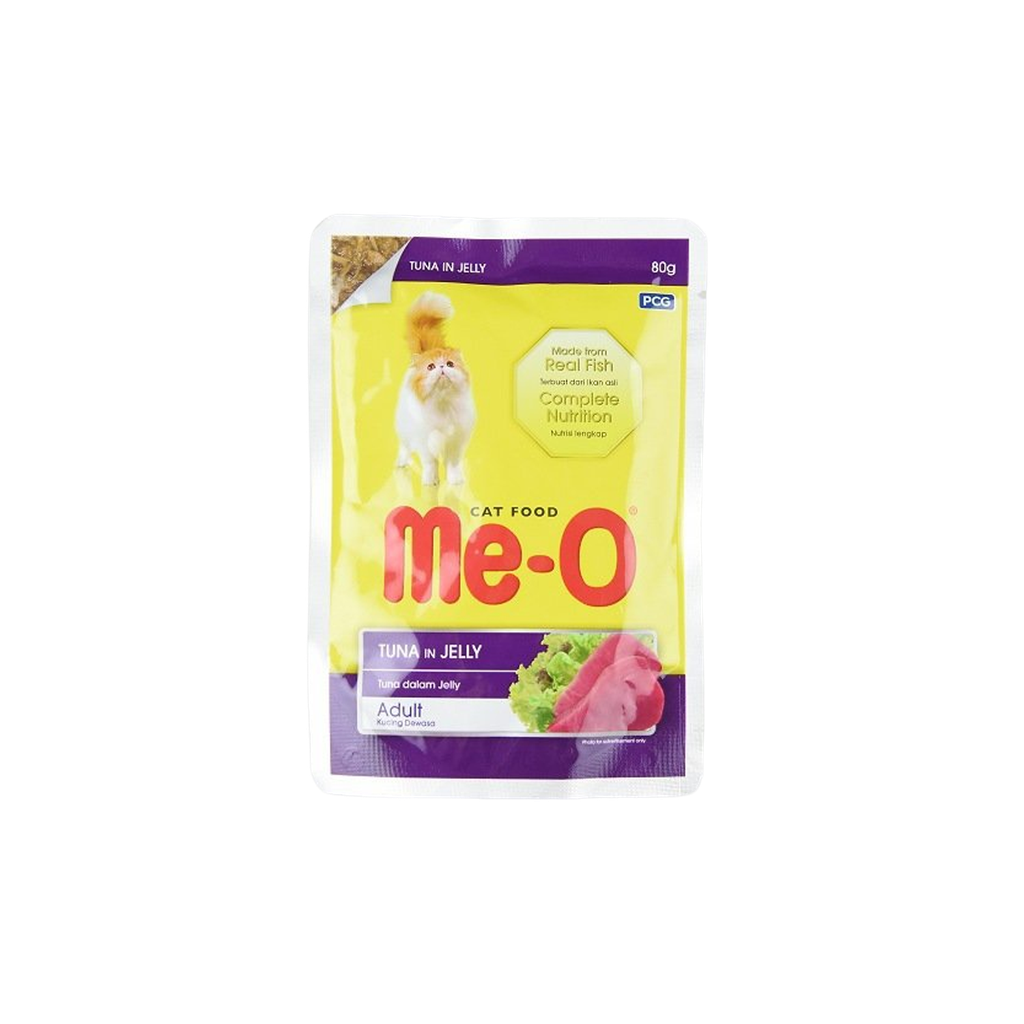 Me-O Tuna In Jelly (Pouch) 80G