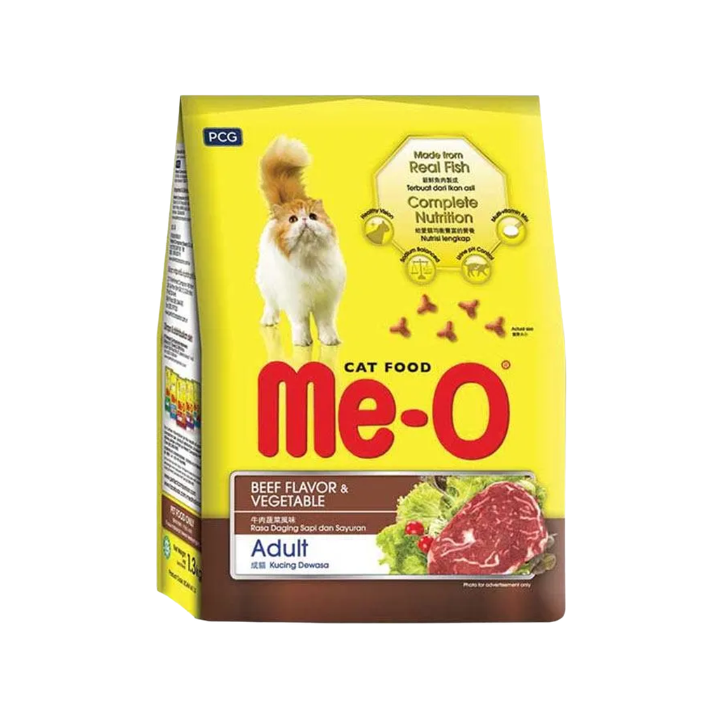 Me-O Beef Flavor & Vegetable (Pellets) 7KGS