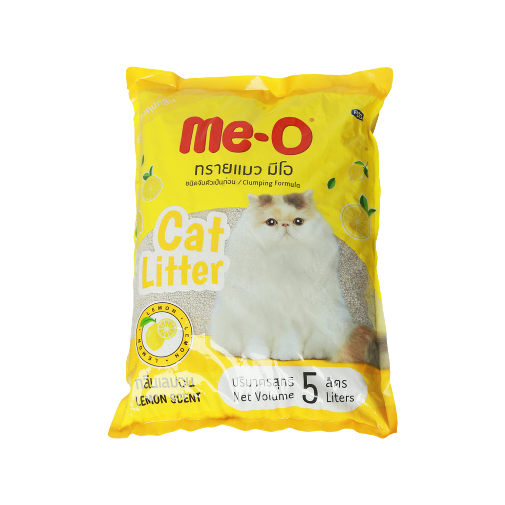 Me-O Cat Litter Lemon Scent 5L