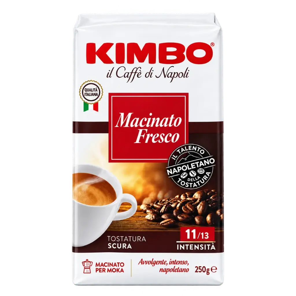 Kimbo Macinato Fresco Ground Coffee 250G
