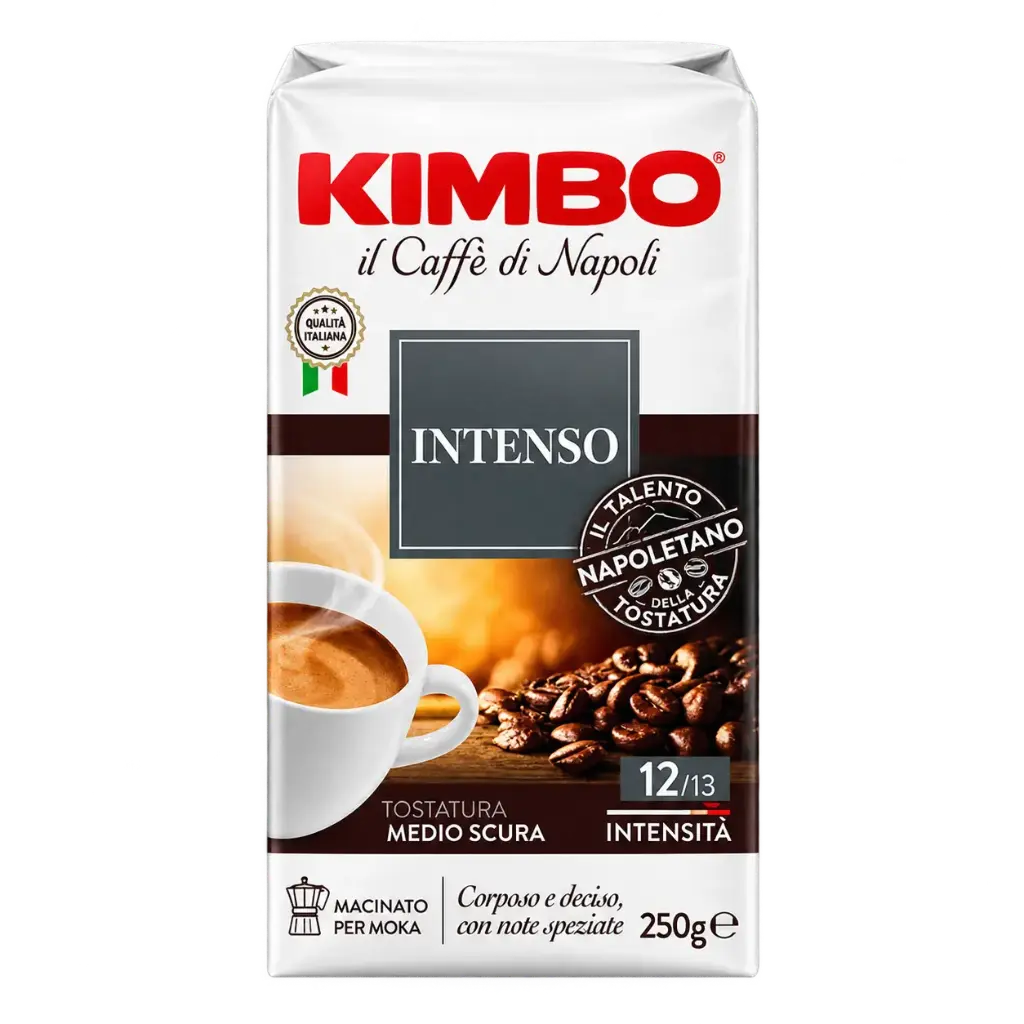 Kimbo Intenso Ground Coffee 250G