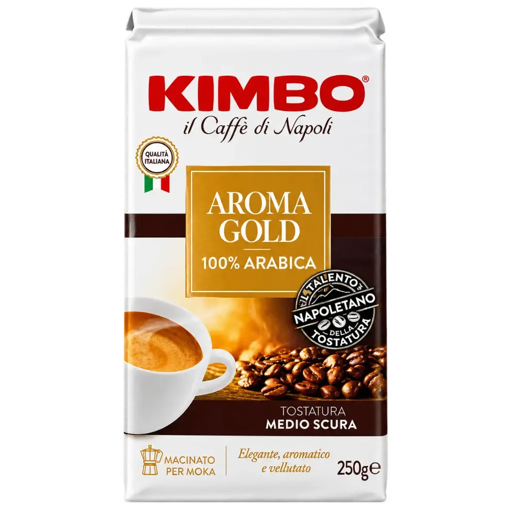 Kimbo Gold 100% Arabica Ground Coffee 250G