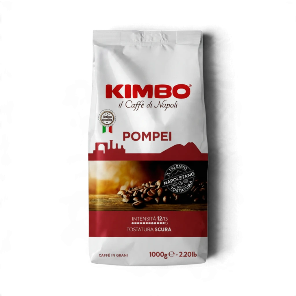 Kimbo Pompei Whole Beans 1KG