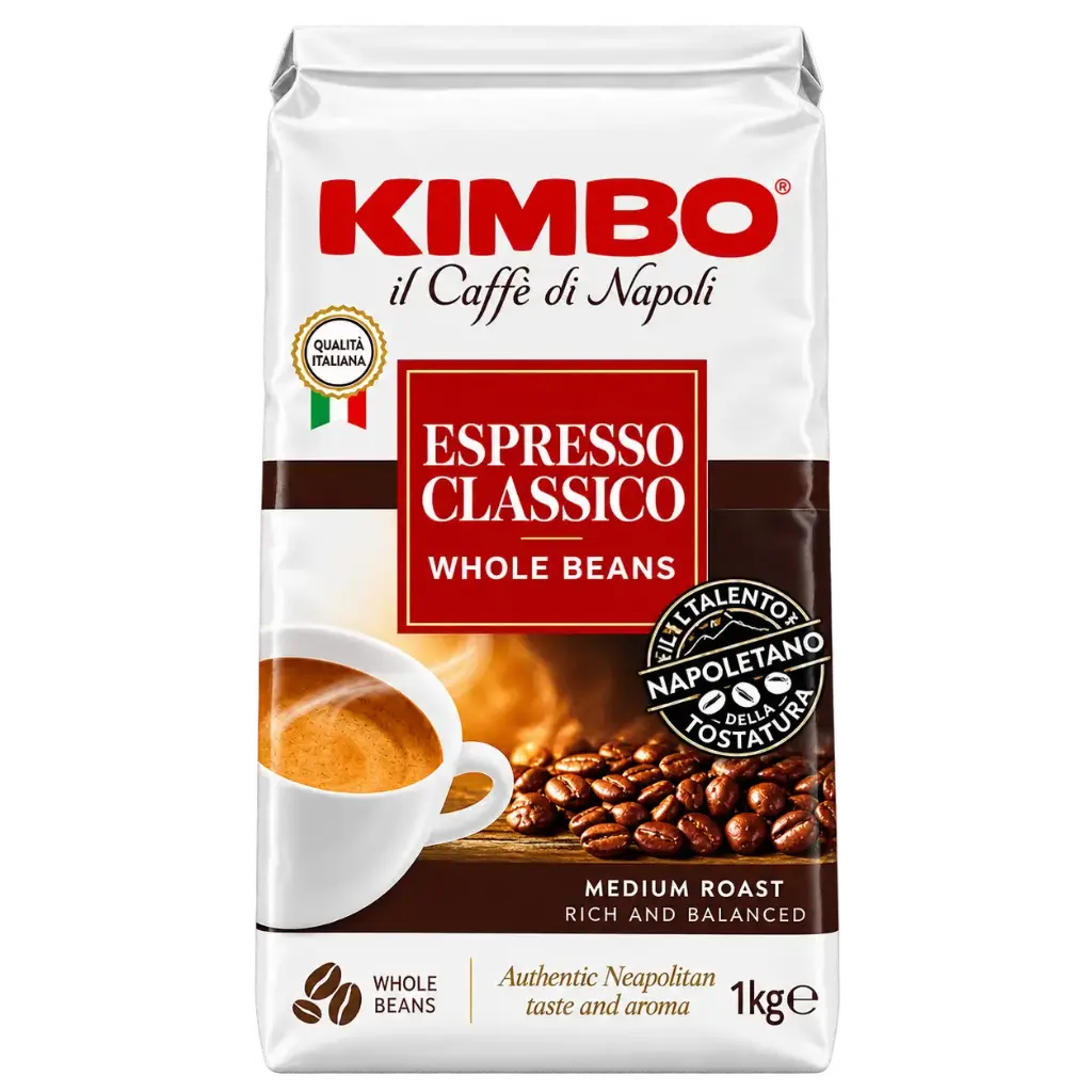 Kimbo Espresso Classico Whole Beans 1KG