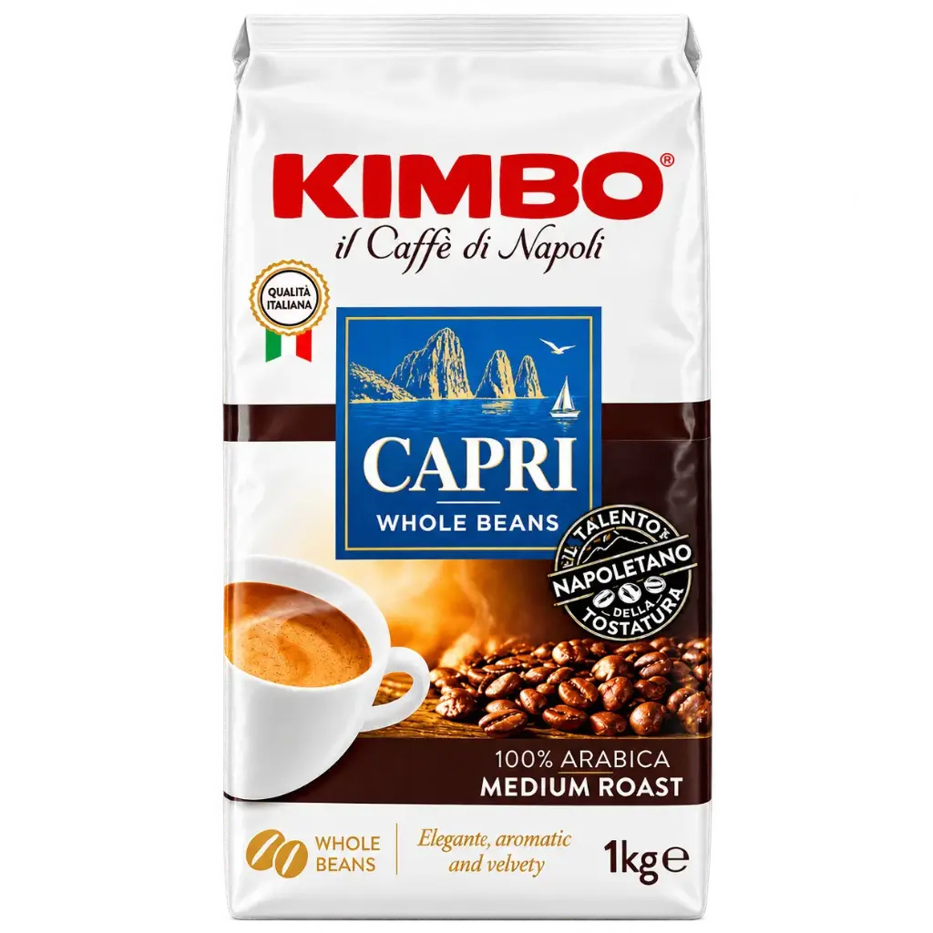 Kimbo Capri Whole Beans 1KG