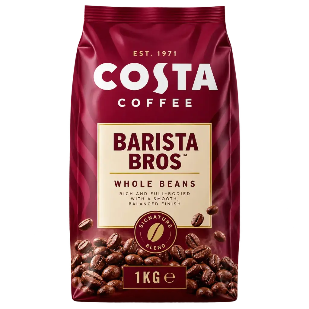 Costa Barista Bros Whole Beans 1KG