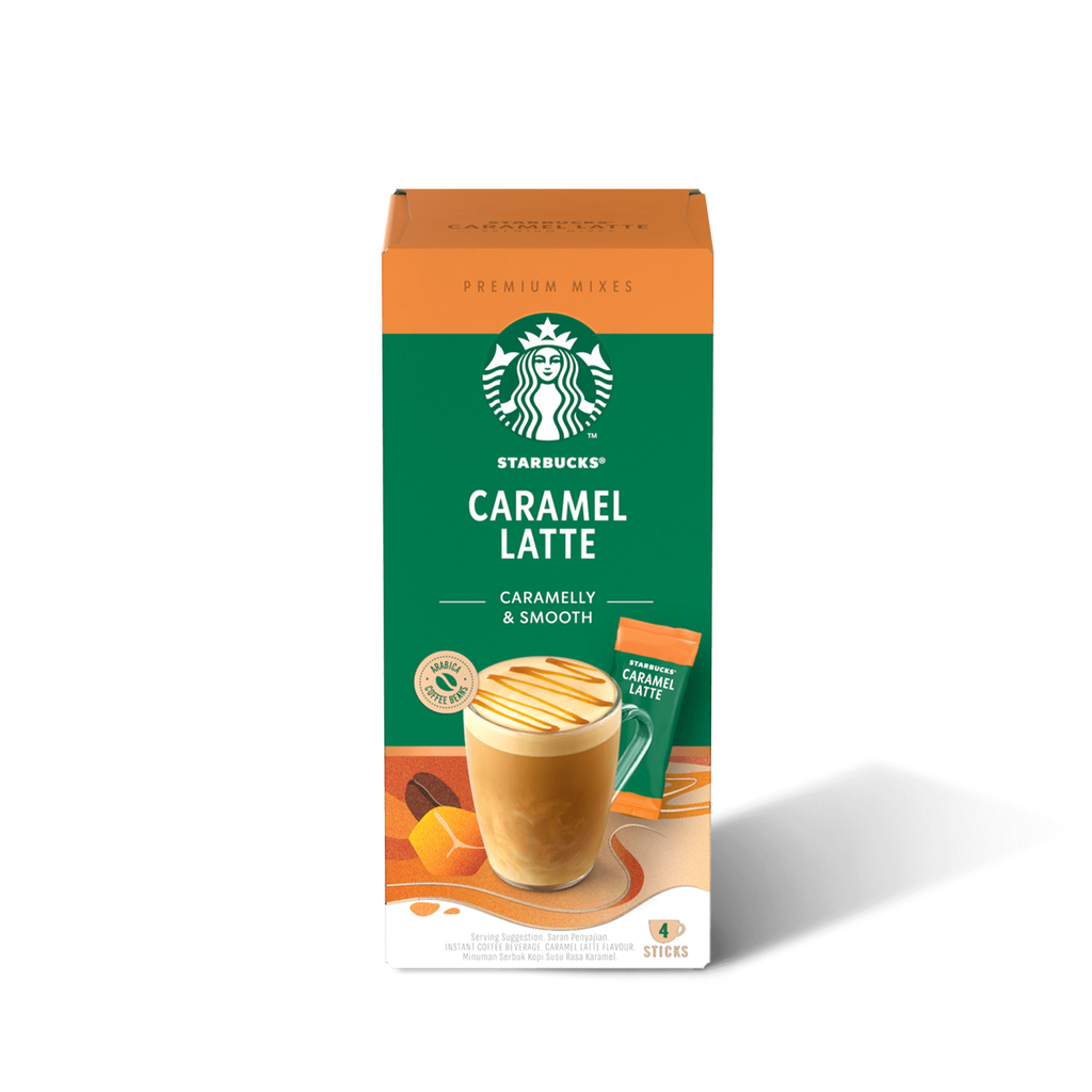 Starbucks® Caramel Latte Premium Instant Mix