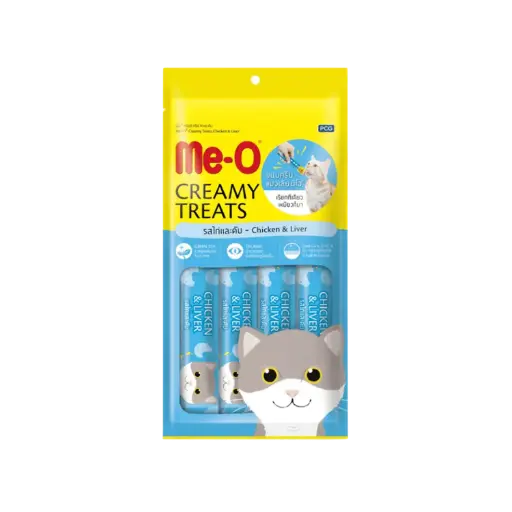 [ADZ008000] Me-O Chicken & Liver (Creamy Treats) 4X15G