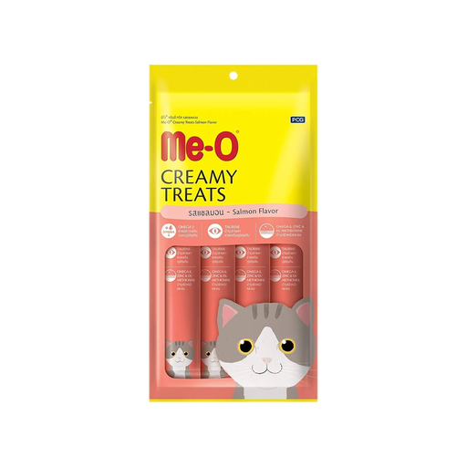 [ADZ008001] Me-O Salmon (Creamy Treats) 4X15G