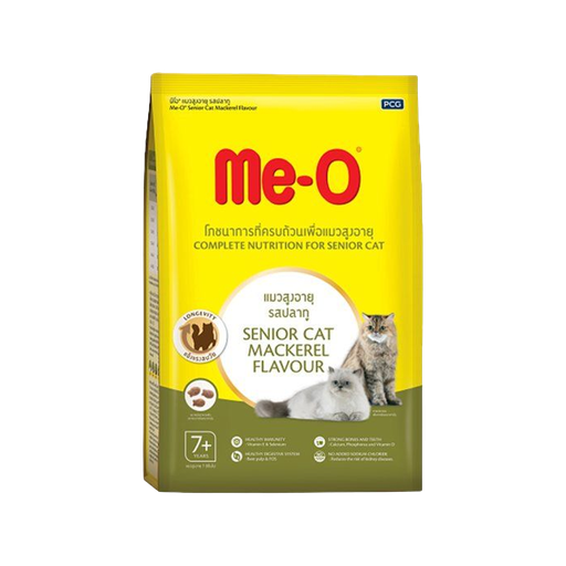 [ADZ008043] Me-O Senior Mackerel Flavour (Pellets) 400G