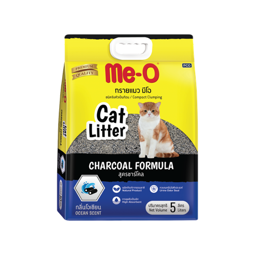[ADZ008066] Me-O Cat Litter Charcoal Ocean Scent 5L