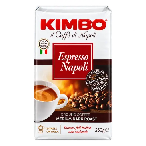 [ADZ005022] Kimbo Espresso Napoli Ground Coffee 250G