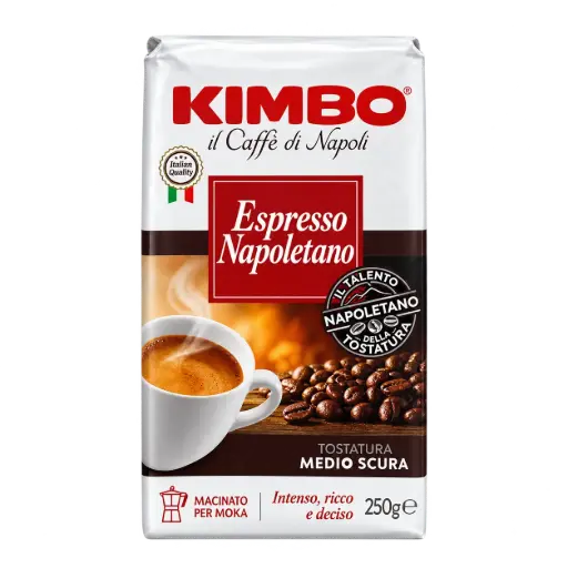 [ADZ005023] Kimbo Espresso Napoletano Ground Coffee 250G