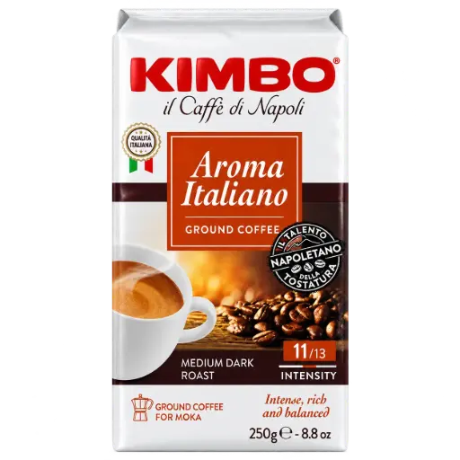 [ADZ005026] Kimbo Aroma Italiano Ground Coffee 250G