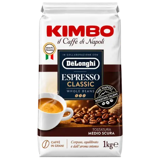 [ADZ005031] Kimbo Delonghi Espresso Classic Whole Beans 1KG